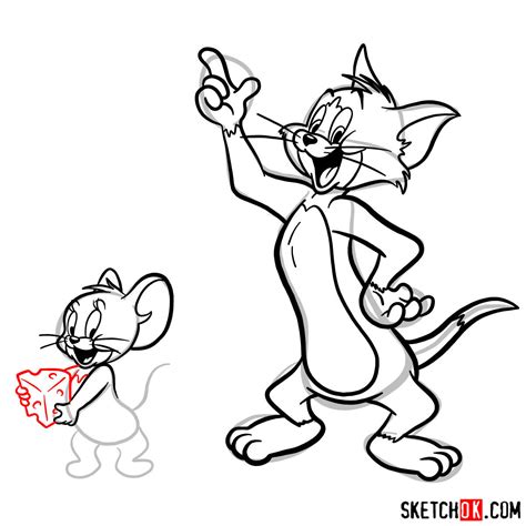 tom and jerry painting|tom and jerry drawing easy.